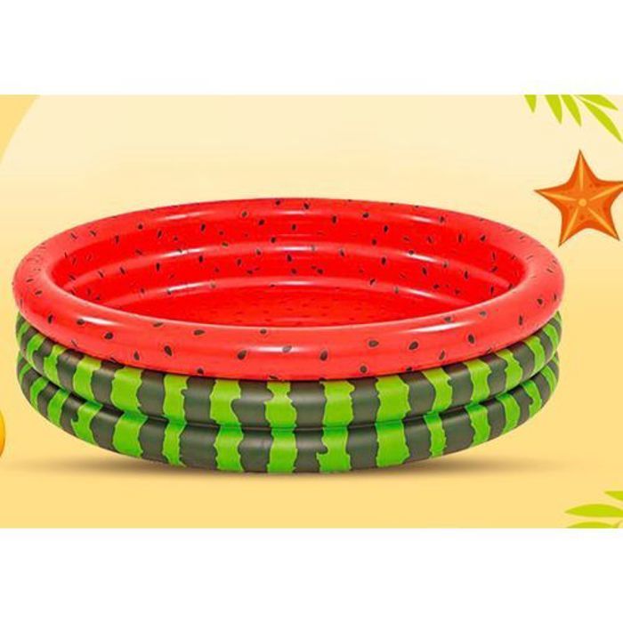 Piscine trois anneaux gonflable - HAWAI - 1,2m - PVC - 120cm x 30cm - Pour enfants à partir de 3 ans