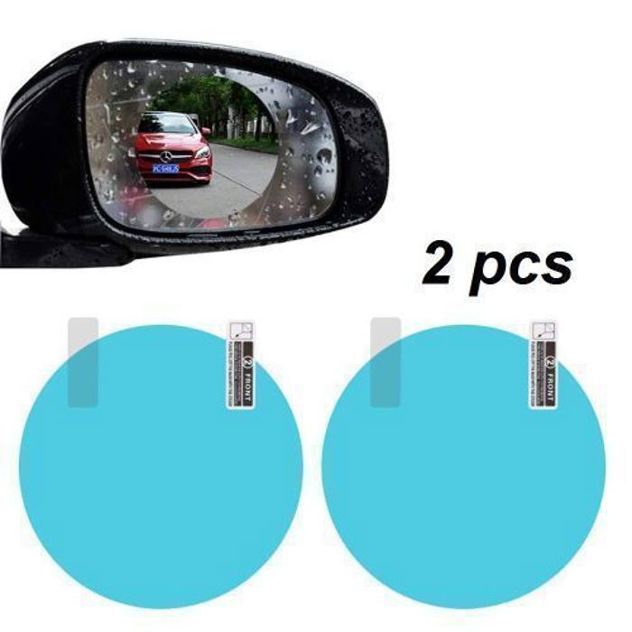 2 pcs Anti-buées Anti-pluies pour rétroviseurs de voiture imperméable
