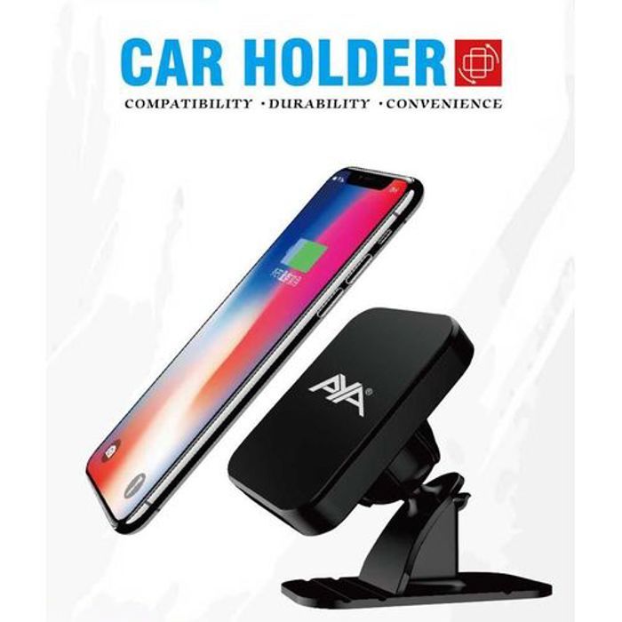 Aya Support magnétique de téléphone portable pour voiture rotation 360° AY-013