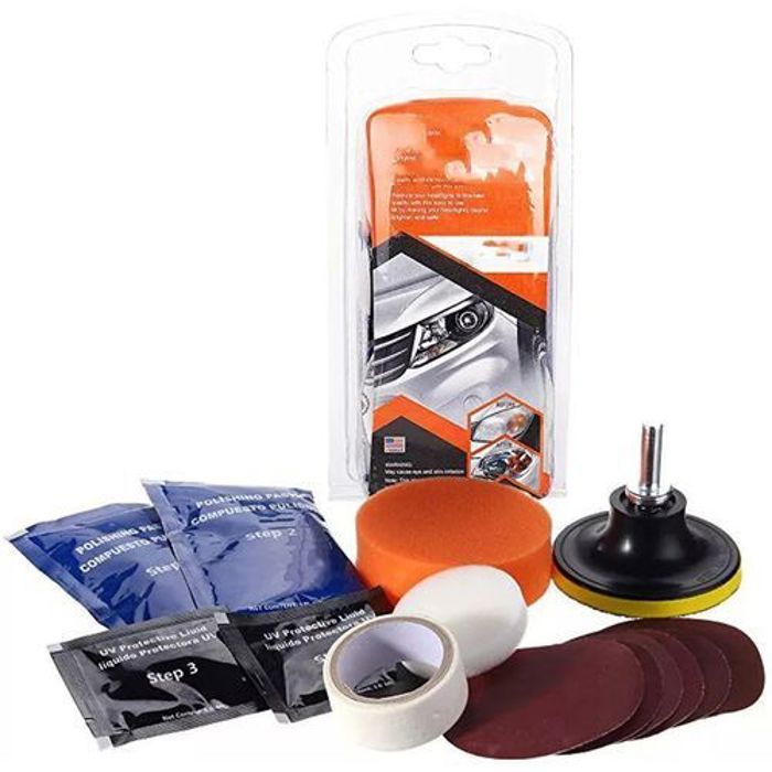Visbella Kit de restauration des phares du voiture kit de réparation