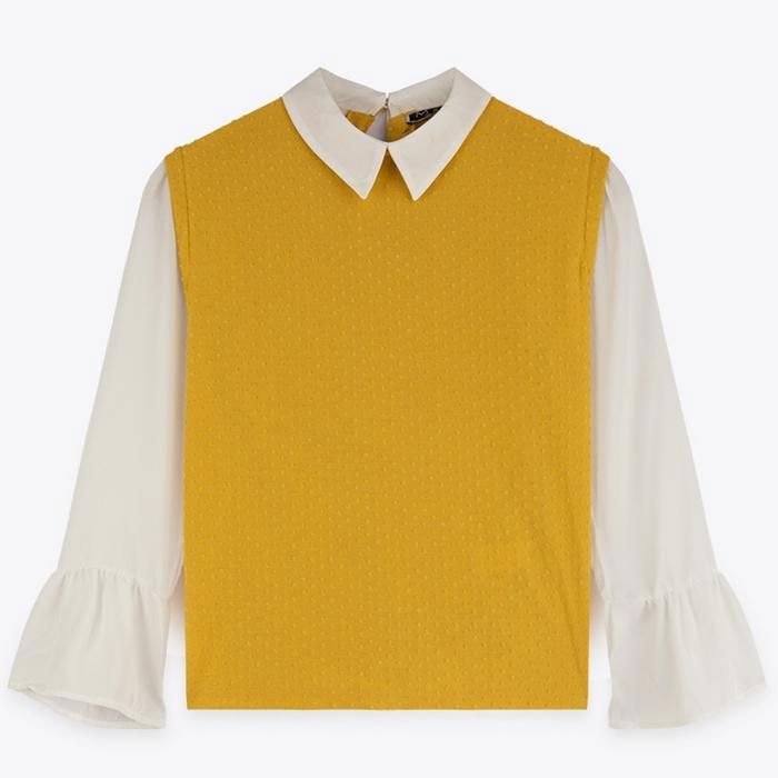 Top Jaune - Yellow - Marwa