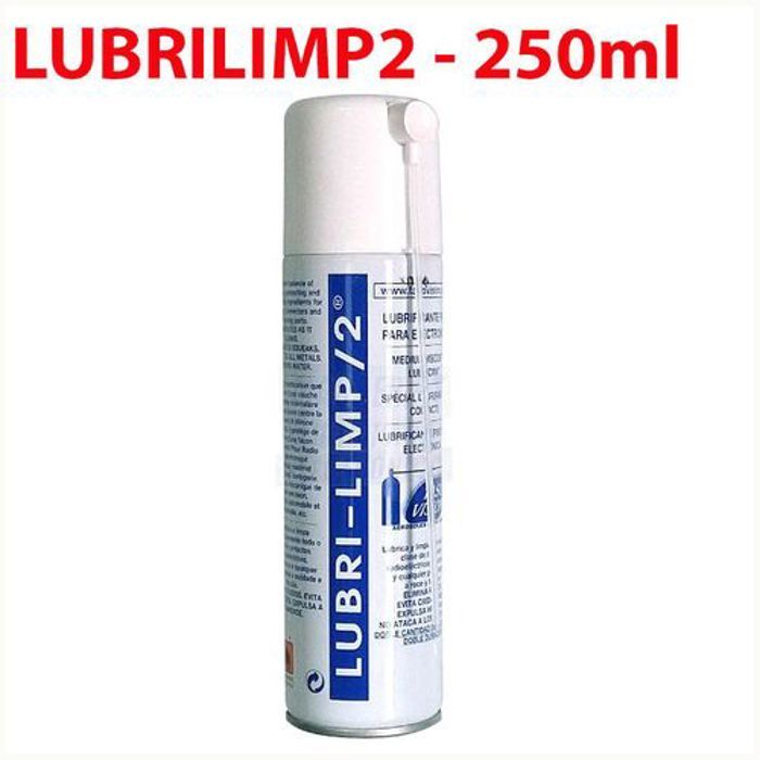 LUBRILIMP2 Spray lubrifiant fin pour électronique 250ml
