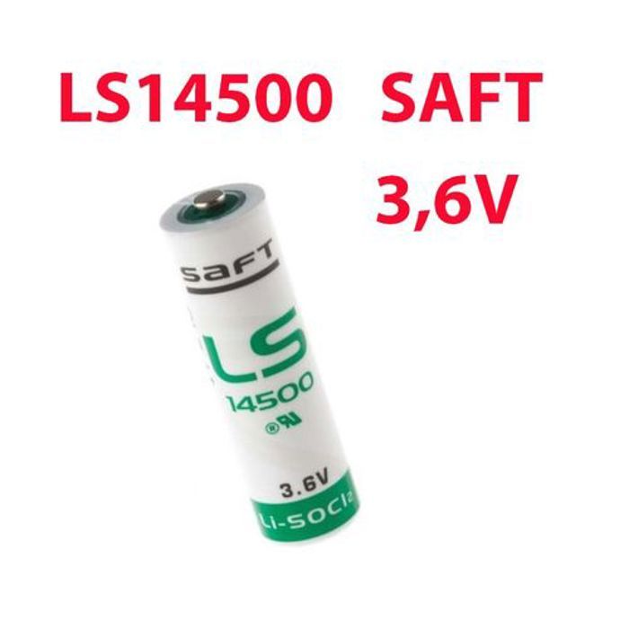 Saft LS14500 Pile AA Saft 3.6V Lithium 2600mAh