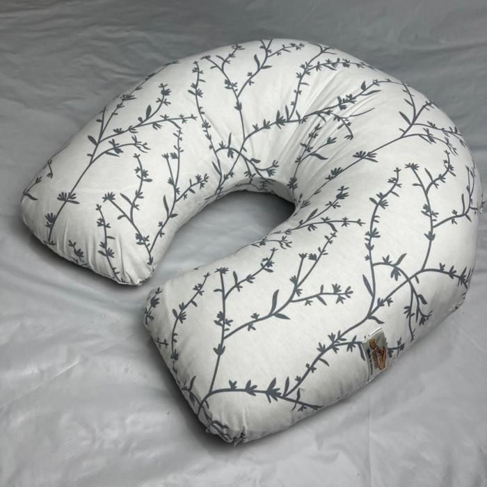 Coussin d’allaitement - Branche d'arbre gris