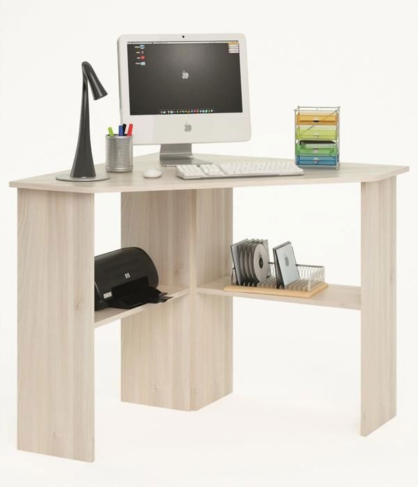 BUREAU MULTIMEDIA D'ANGLE - 84x84x74 cm - ANGUS