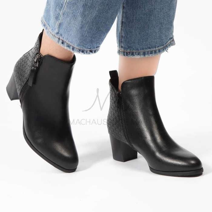 Venessa – Bottines à talon femmes en Noir
