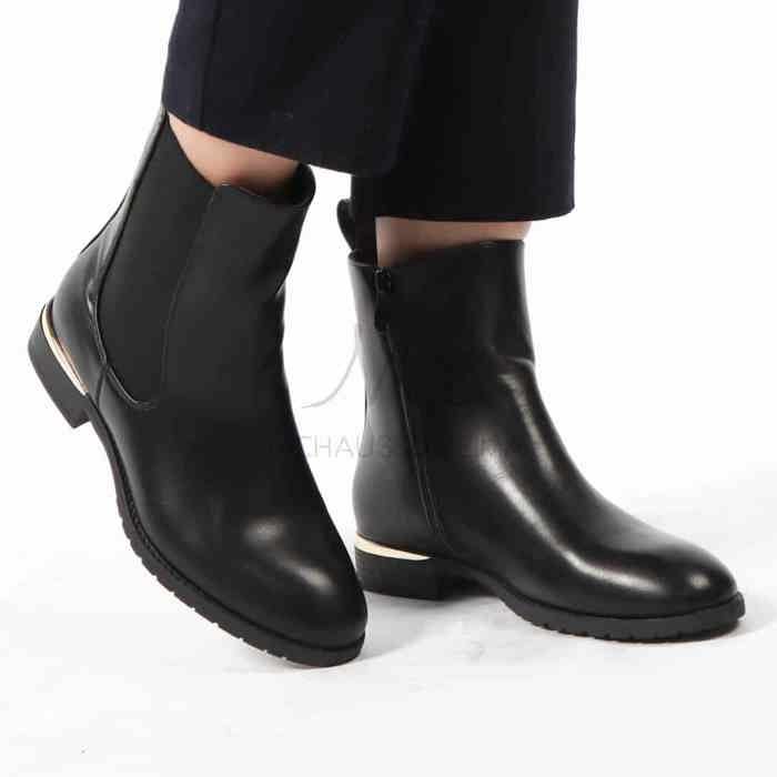 SAMA – Bottines femmes en Noir