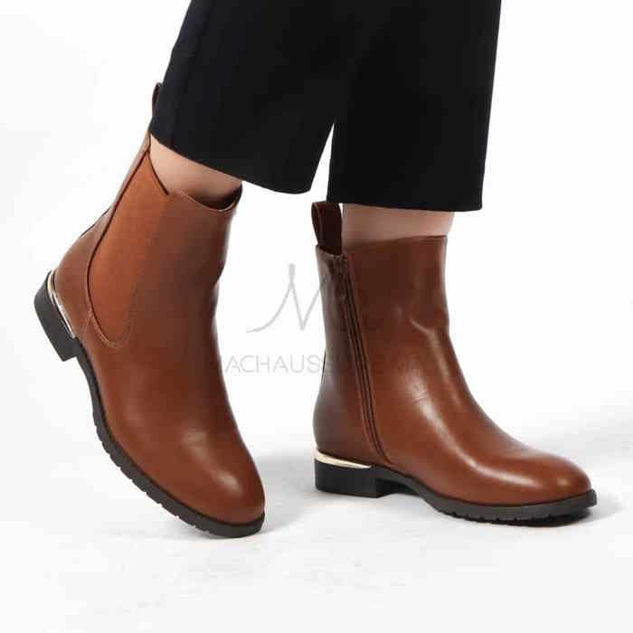 SAMA – Bottines femmes en Tabac