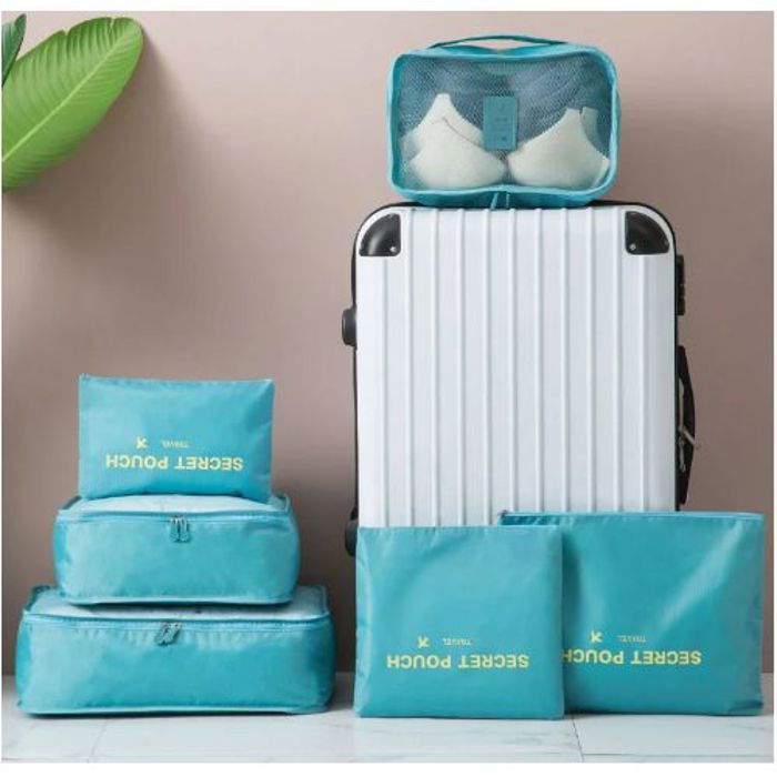 Sacs de Rangement Pour Voyage Valise Ensemble D'emballage Lot de 6 Pcs