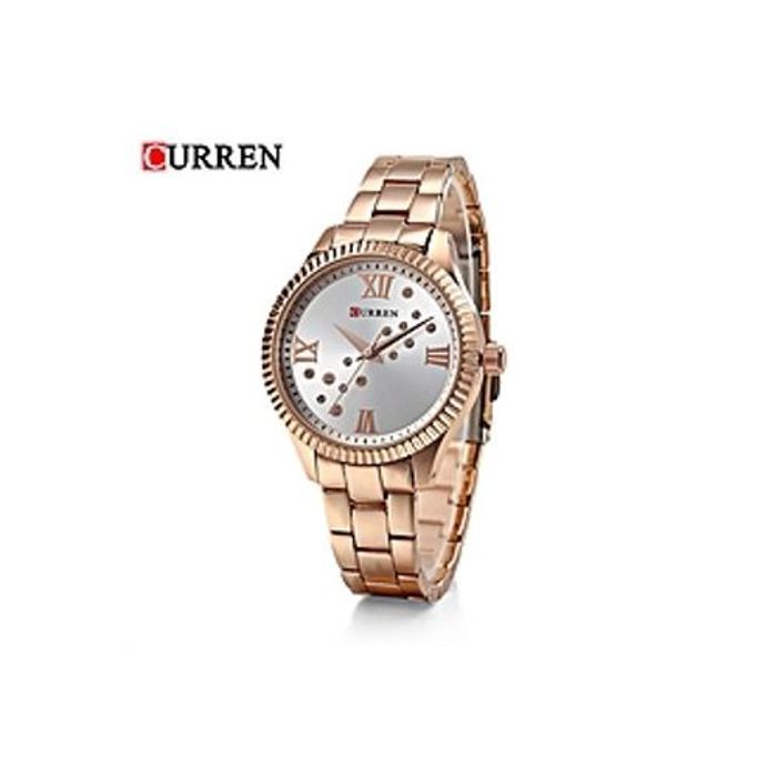Curren Casual Montre-bracelet Montres pour femmes C9009L - Rose Gold -