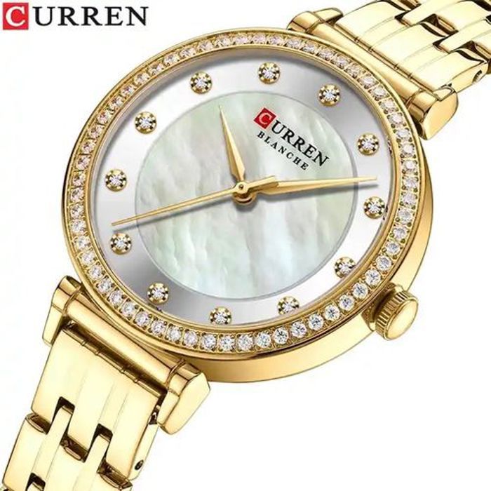Curren Montre à Quartz meilleure vente élégance charme diamant montres à quartz femmes