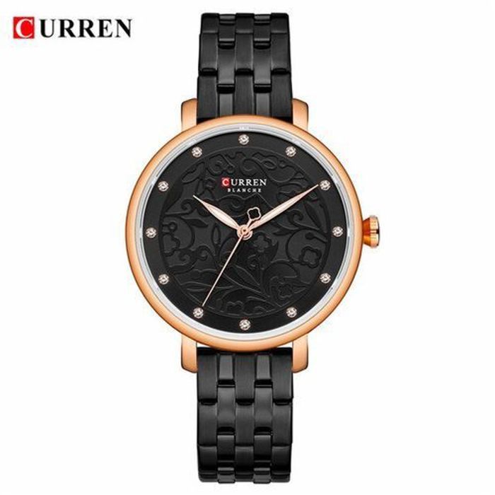 Curren Montre Bracelet Pour Femmes Quartz En Acier Inoxydable 9046