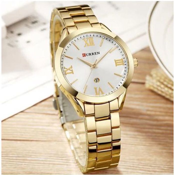 Montre Bracelet Femme - CURREN - M9007 - Acier - Étanche - Quartz