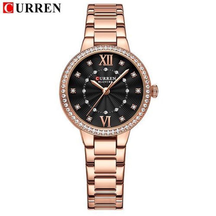 Montre Femme - CURREN - 9085 - Quartz - Boîtier en alliage - Bracelet en acier inoxydable