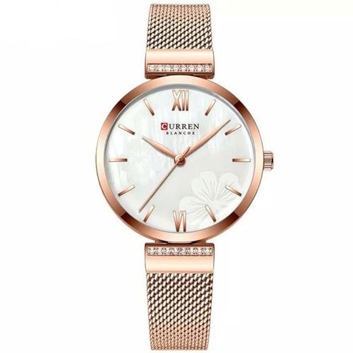 Curren Montres Pour Femmes Simple Mode Montre à Quartz Dames 9067
