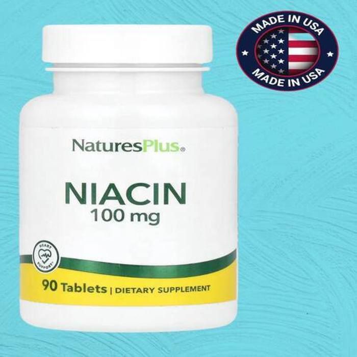 Niacine, 100 mg, 90 comprimés