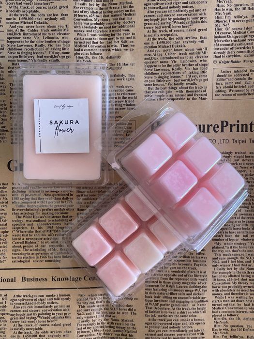 Fondants parfumés Fleur de Cerisier