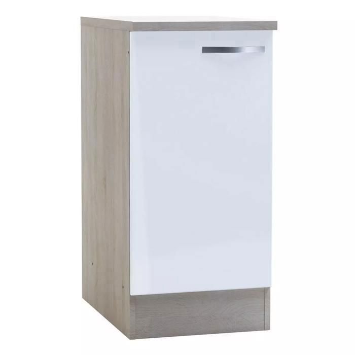 BAS 40 1 PORTE "CHANTILLY" - 40 x 60 x 85 cm