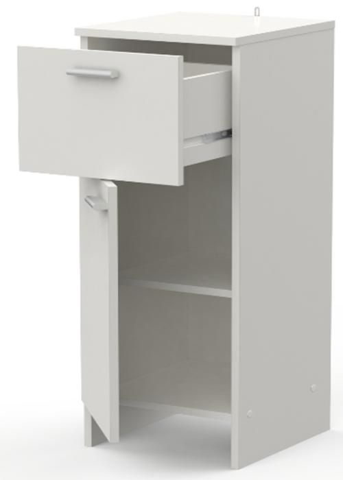 CORALIE 2' BAS 1 PORTE/1 TIROIR - 25x15x24 cm