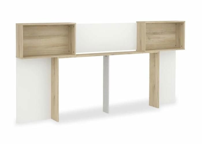 Tête de lit Santorini avec rangement - 108,8 x 238,6 x 22 cm