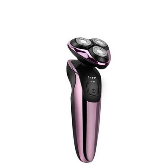 Htc Rasoir sans Fil à Tête Rotatif Rasoir 3D Electrique Triple tête Rechargeable
