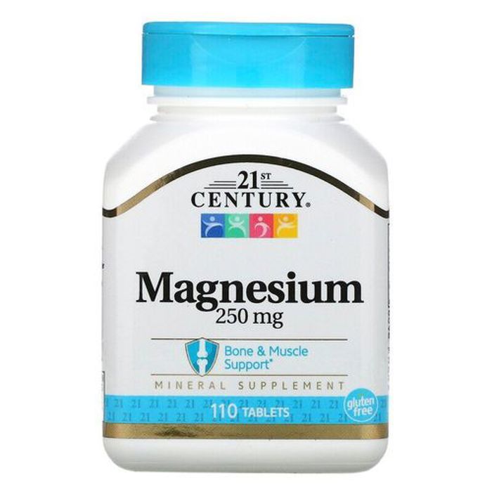 21st Century Magnésium 250 mg 110 Comprimés