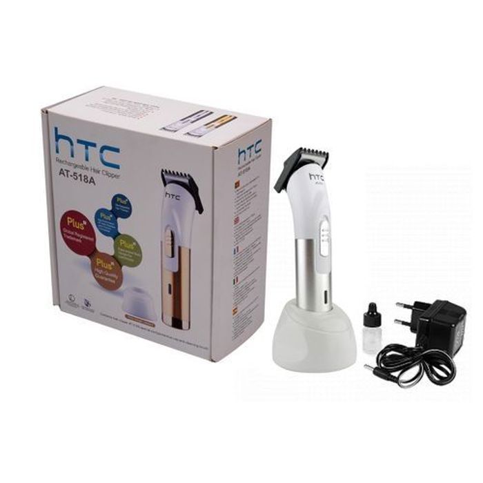 Htc Tondeuse Électrique HTC AT 518A Haute Puissance Rechargeable