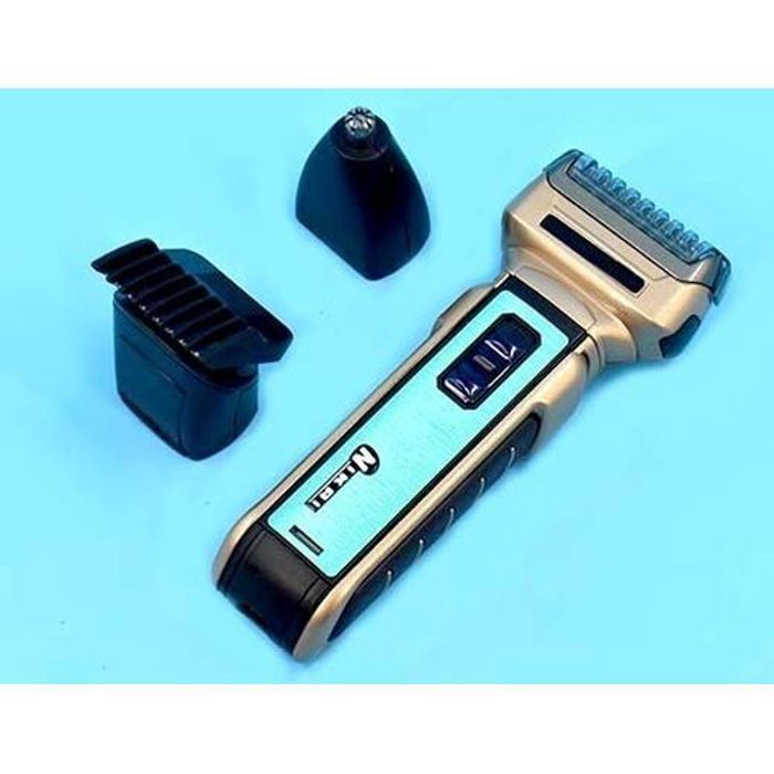 Nikai 3 en 1 forte rechargeable rasoir électrique homme NK 7089 3