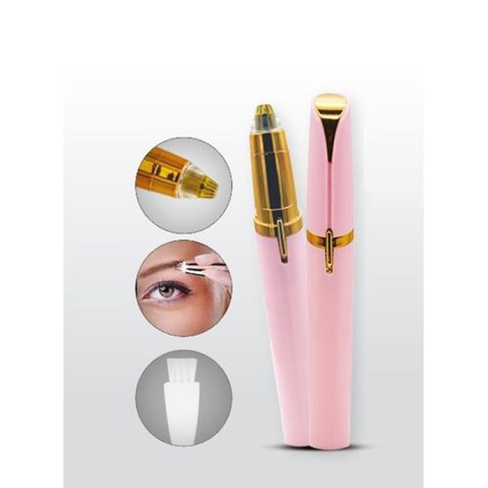 Epilateur Rasoir Facial Electrique Pour Femme Sans Douleur Avec Lumière Intégrée
