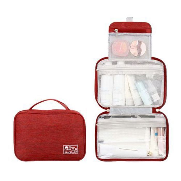 Sac de Maquillage Trousse de Toilette Avec Crochet de Suspension
