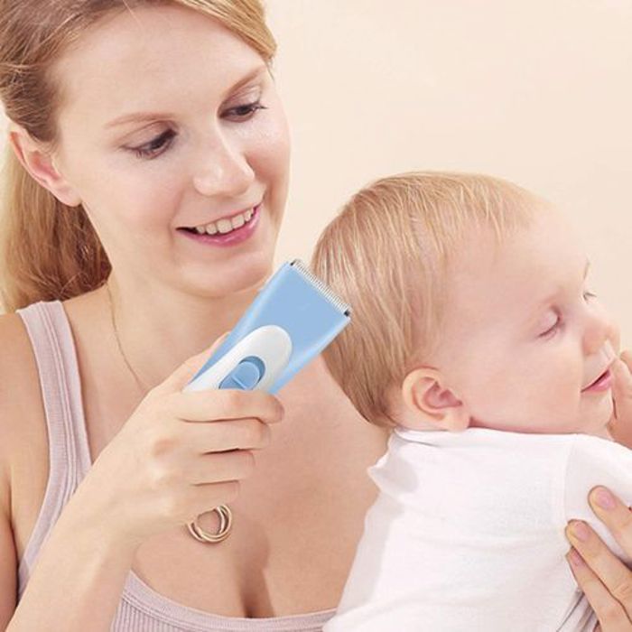Tondeuses à Cheveux Pour Bébé Rechargeable Silencieux tondeuse Avec 2 peignes