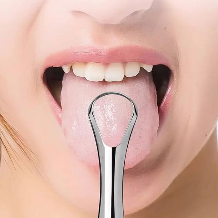 Nettoyeurs De Langue En Acier Inoxydable Revêtement De Langue, Haleine Fraîche