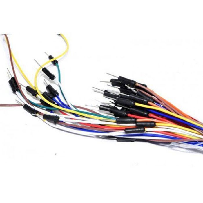 65x Fils HE14 pour BreadBoard Male Male