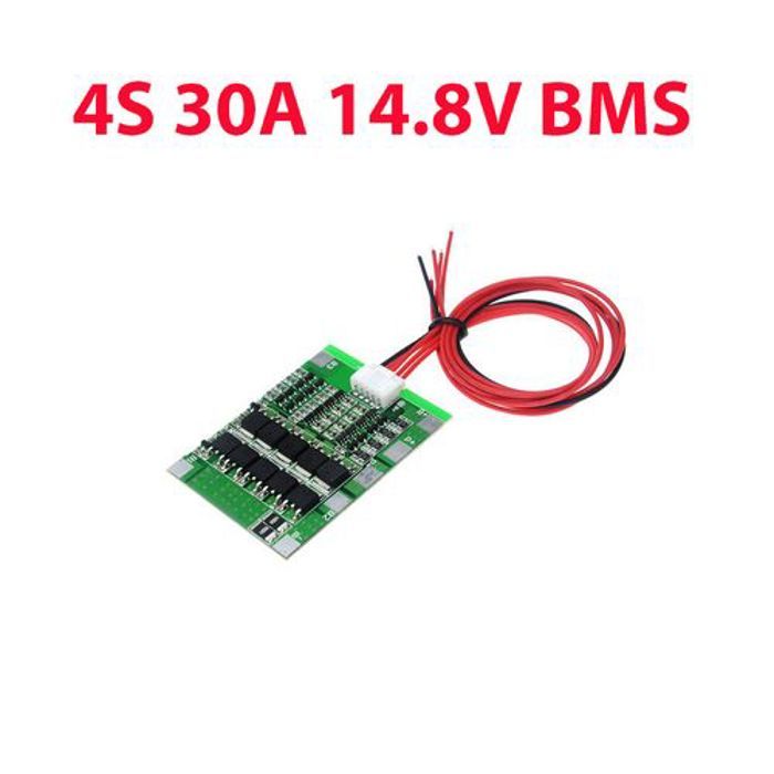4S 30A 14.8V 18650 BMS protection charge batterie li-ion Lithium