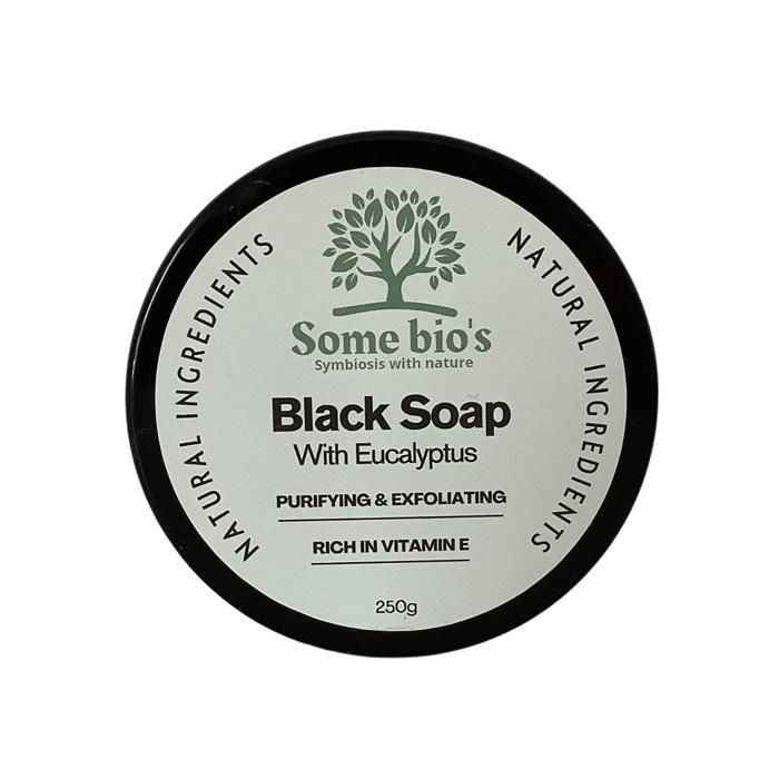 Some bio's Savon Noir à l'Eucalyptus 250g