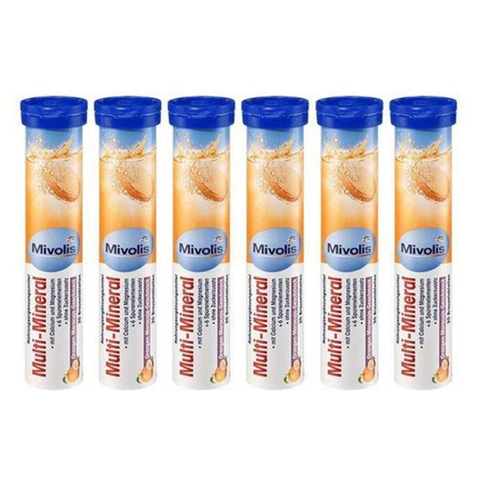 Dm minéraux: calcium,chrome, cuivre,magnésium, manganèse, molybdène, sélénium, zinc. Pack de 6 tubes