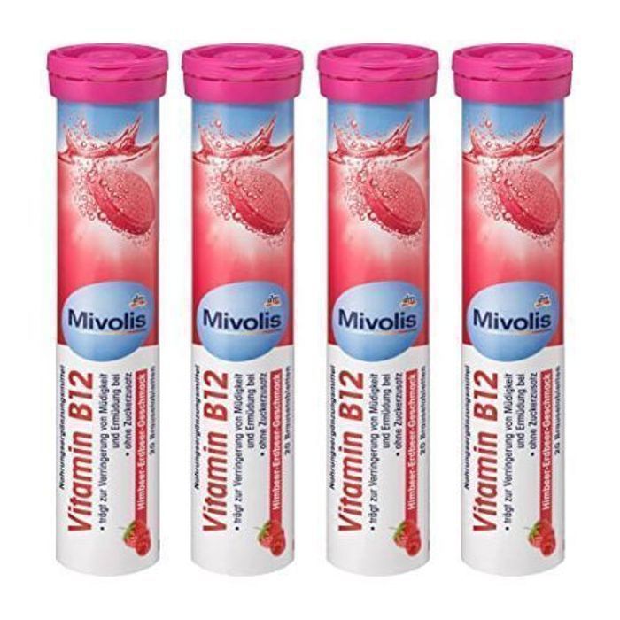 Dm pack 4 pièce vitamine b12 dm (sans sucre ajouté)