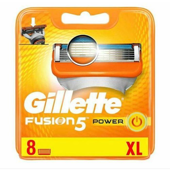 Gillette fusion lames de rasoir fusion 5 pour homme x8