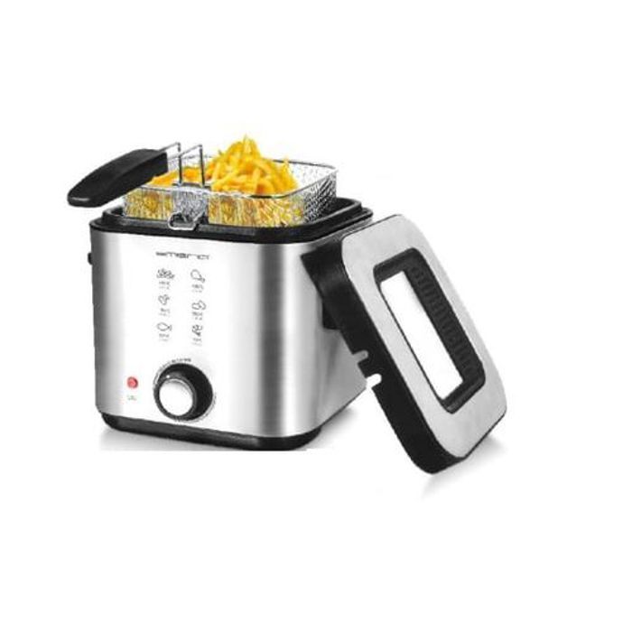Emerio Friteuse électrique Avec Revêtement Antiadhésif 1,5L 900w