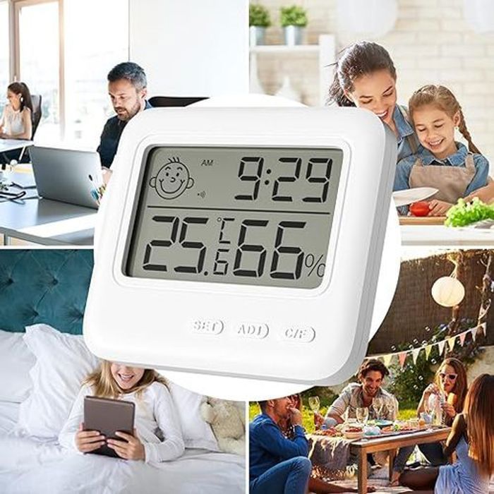 Citytek Mini thermomètre hygromètre numérique Portable haute précision -50℃~70℃ 10%~99%