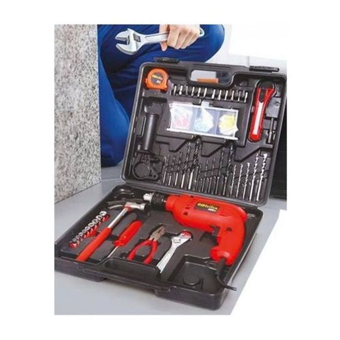 Heifer Mallette Boite à Outils perceuse + 41 pièces