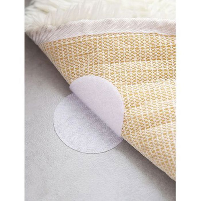 Pack 10 paires Fermeture Auto-Agrippante Fixe Scratch Autocollant Pour Tapis