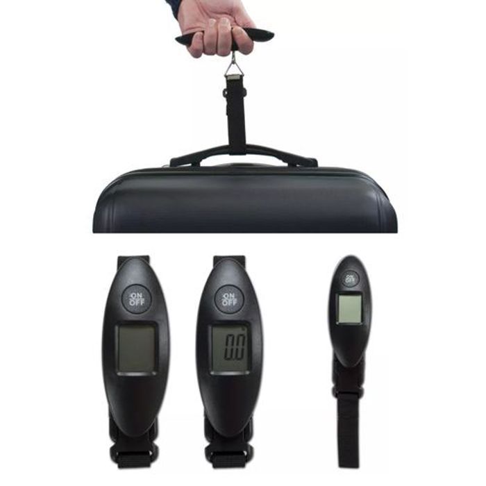 Mini Pèse Bagage Digital Petit Balance numérique Max 40 Kg Noir