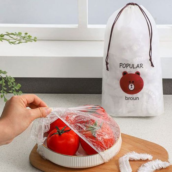 Pack de 100 Couvercles En Plastique