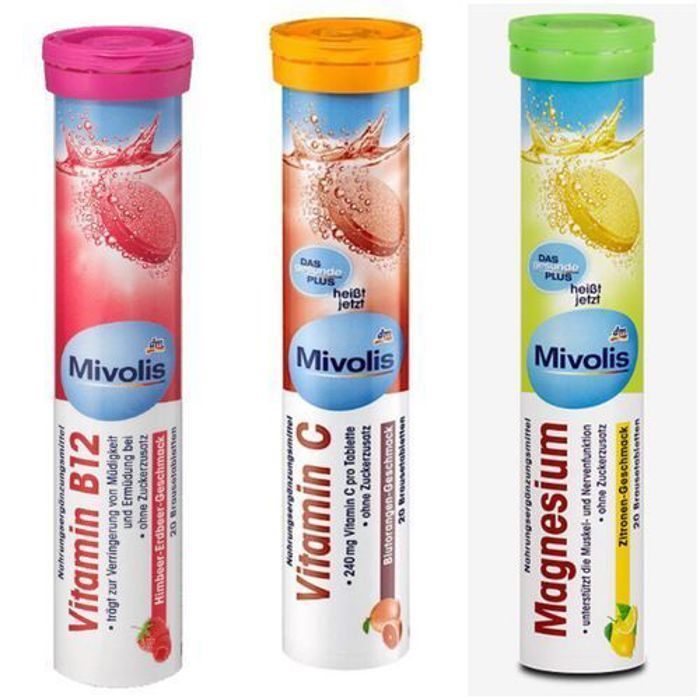 Dm pack 3 vitamines b12, vitamine c, magnesium