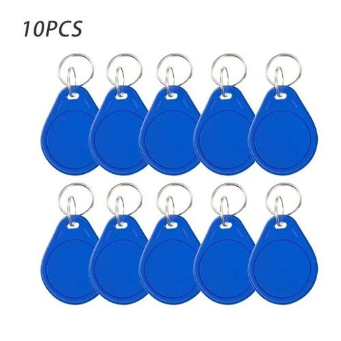 Pack de 10 Pièce RFID UID porte-clés Modifiable, clone carte à puce 13.56MHZ 1K