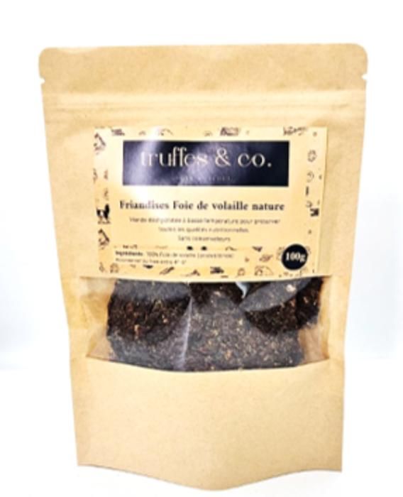 Truffes & Co - FRIANDISES FOIE DE DINDE NATURES 100g