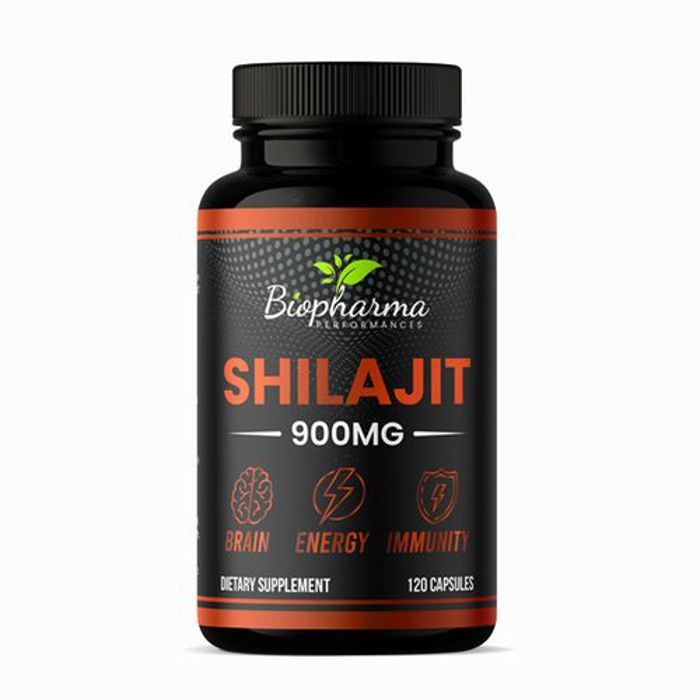 Biopharma Performances Pure Shilajit 900mg - 120 Capsules