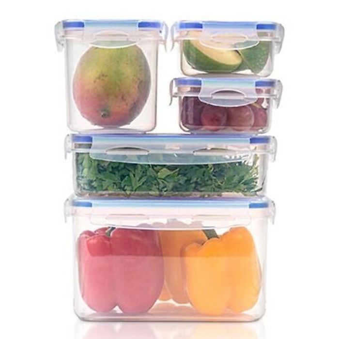 Pack Fresh Box 5 Pièces (0.45L x2 + 1L x1 +  1.20L x1 +  2.50L x1 ) - Couleur Aléatoire