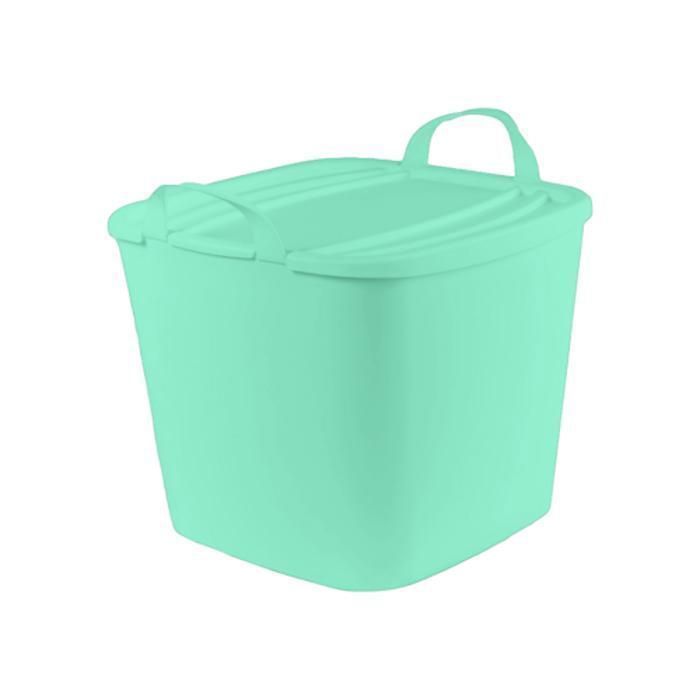 Boîte de Rangement Boxy 40L - Couvercle Gris